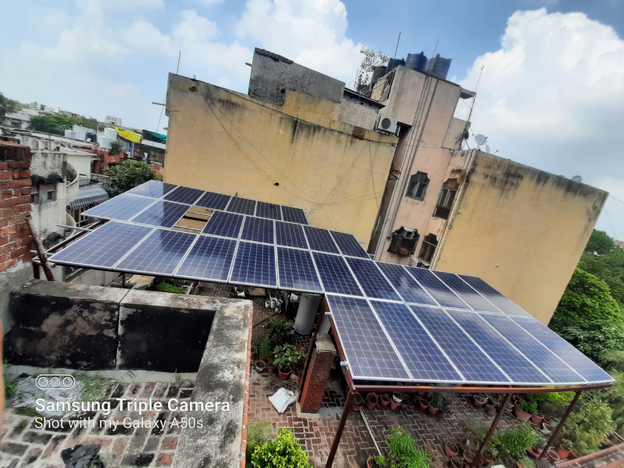 10kw at aashish garg s house d 975 new friends colony