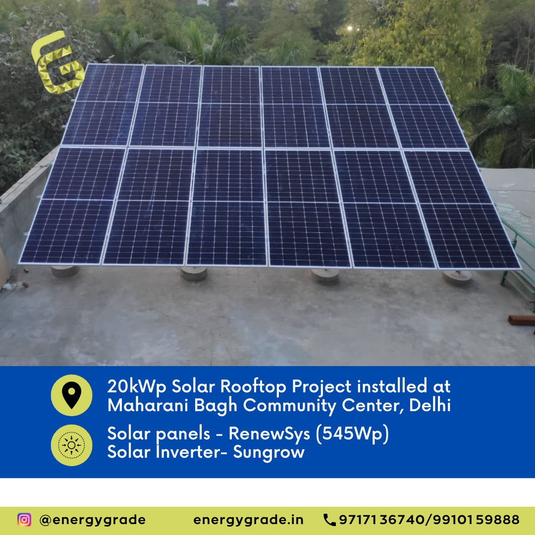 20kw mahrani bagh community center mbcc